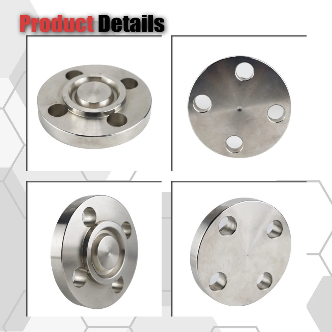 Stainless Steel High Pressure Weld Neck Thread Slip on Blind Flat Plate Flange